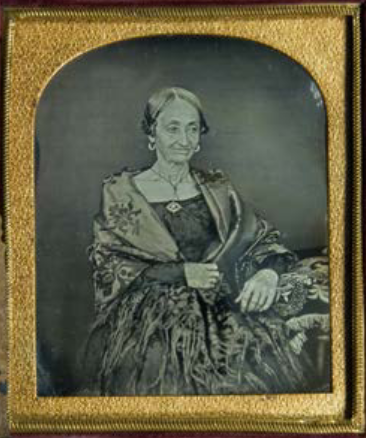 Froilana Sáenz. Daguerrotipo por Emilio Herbru-ger. Circa 1849. Archivo Fotográfico bpp